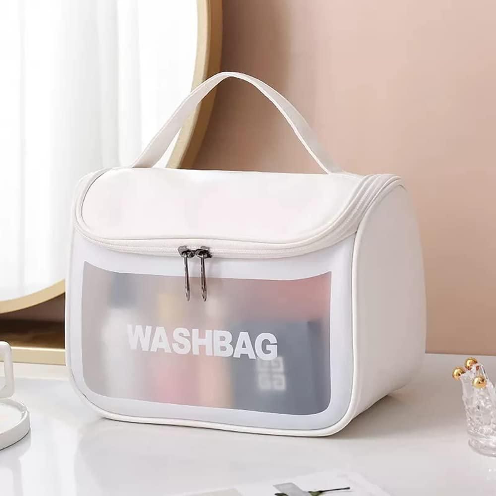 Portable PU Leather Cosmetic Bag